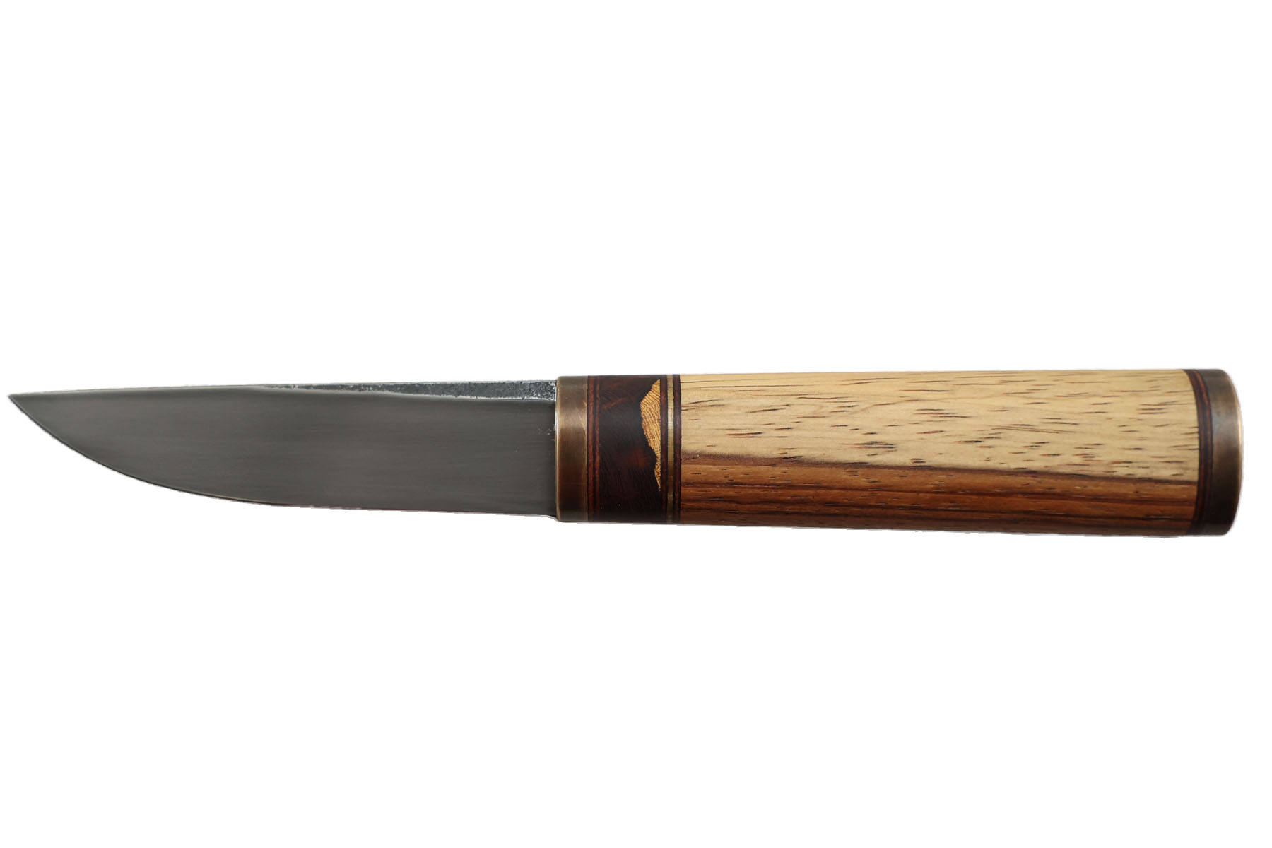 Couteau Artisanal type Nordique de Gabin Piedbois des Forges d'Haraldr -  Cocobolo
