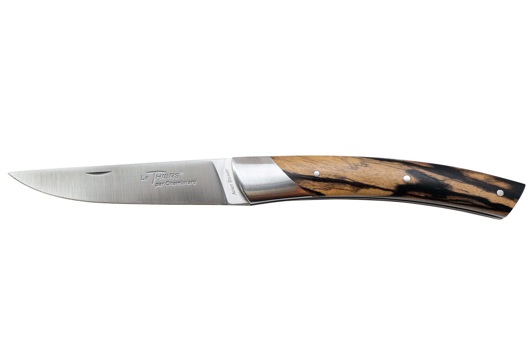 Couteau le Thiers par Chambriard "Compagnon" manche en ébène royal