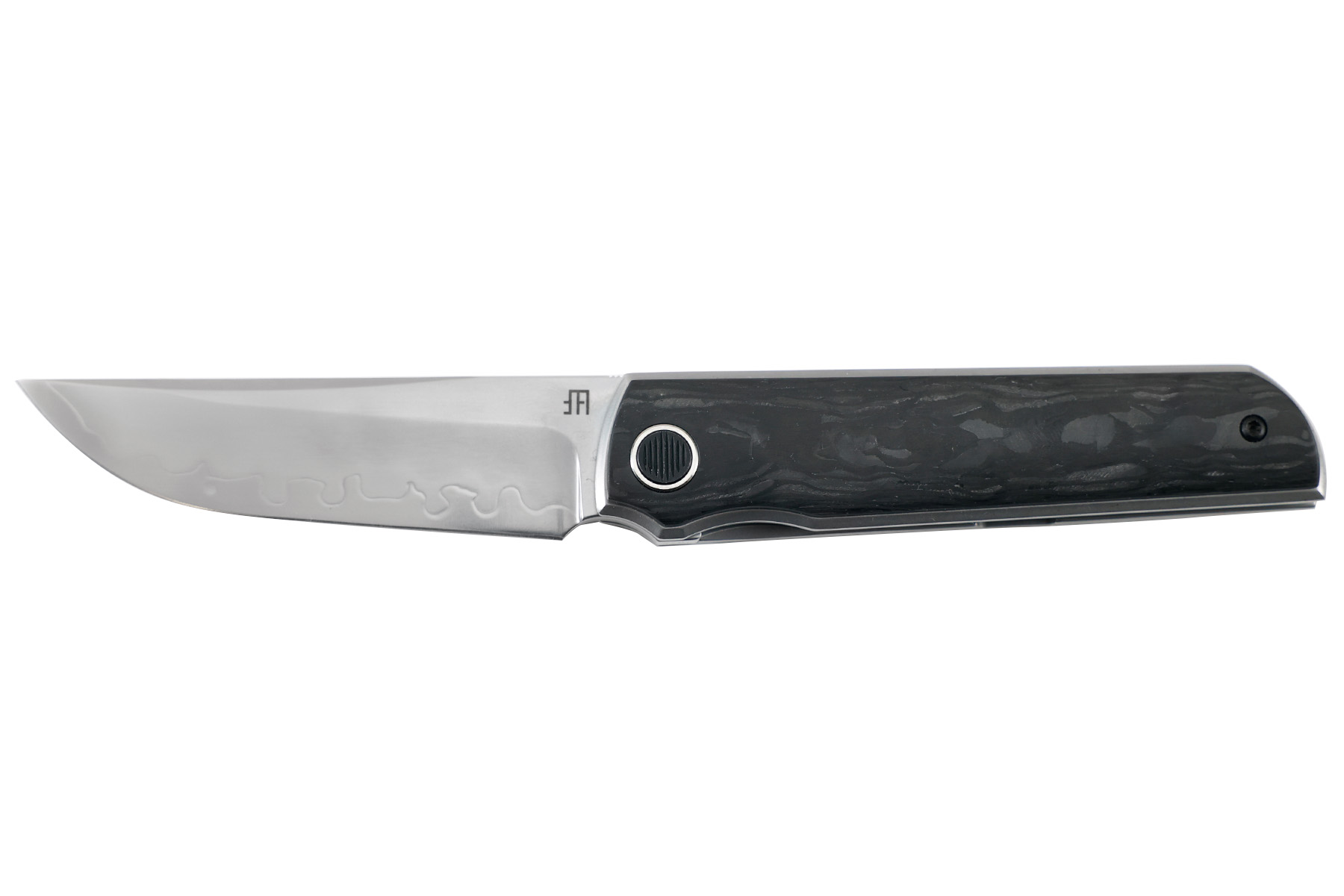 Couteau North Mountain Knive modèle "Chop" lame  San Maï - Carbone