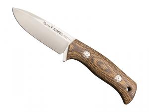 Poignard Muela Tuareg micarta moutarde/marron 10 cm Inox