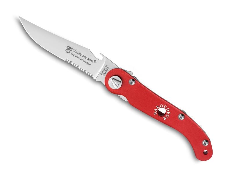 Couteau Laguiole C. Dozorme Baroudeur - manche 12 cm rouge