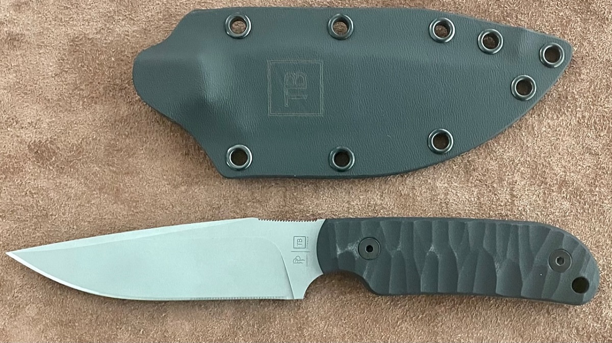 Couteau fixe "Le Commandeur " par TB Outdoor - G10 toxifié
