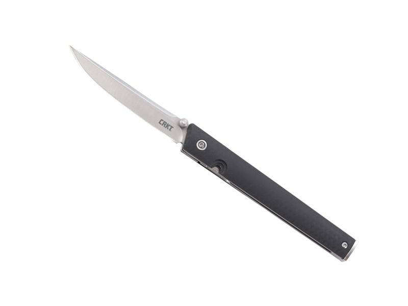 Couteau pliant CRKT CEO - manche 11,5 cm nylon/fibre de verre noir