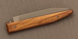 Couteau Charles Canon - manche 12 cm en olivier