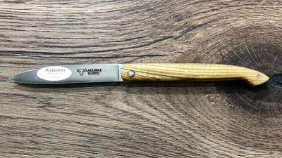 Couteau "Capucin" Laguiole en Aubrac PM 10 cm - Pistachier