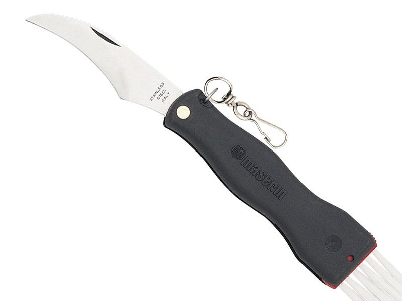 Couteau à champignons Maserin - manche 11 cm noir
