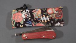 Couteau artisanal Frédéric Marchand Le London - chêne rouge