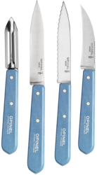 Ensemble de couteaux de cuisine Opinel - les essentiels - azur
