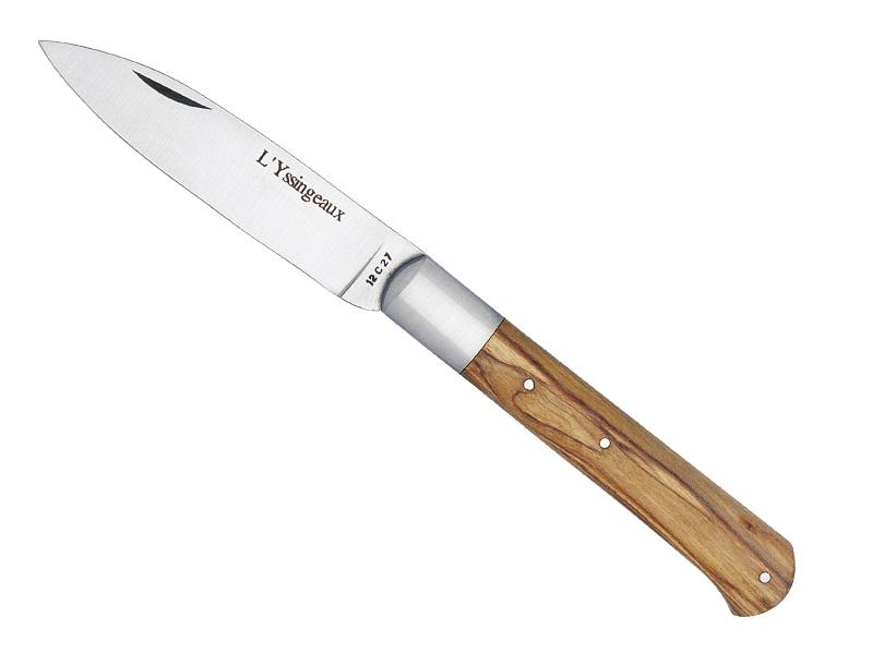 Couteau Régional pliant YSSINGEAUX - manche 10,5 cm olivier