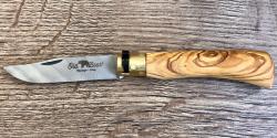 Couteau Damas Old Bear taille M - manche 11 cm olivier