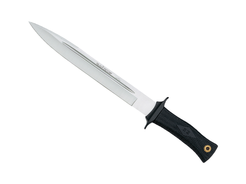 Dague de chasse Muela Escorp 19 cm - manche gomme noire